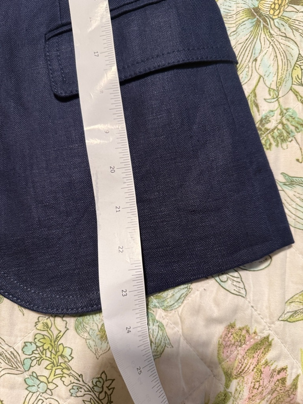 J. Crew Midnight Blue Jacket. - Picture 9 of 9
